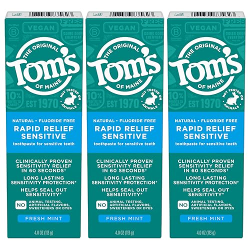 Tom's of Maine Fluoride-Free Rapid Relief Sensitive Toothpaste の商品画像 9