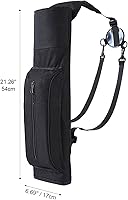 Vista 2 de UNISTRENGH Al aire libre Flecha Pot Back Archery Bolso de hombro ajustable de gran capacidad 3 puntos arnés impermeable Carcaj cadera para caza tiro