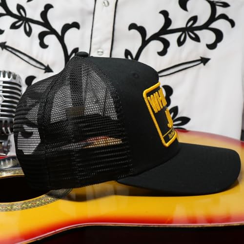 Image of Whiskey Jam WJ Tractor Adjustable Snapback Trucker Hats