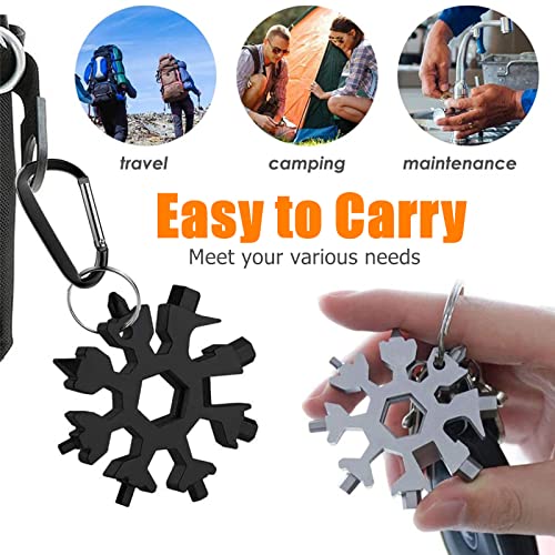 Father's Day Mens Dad Gifts, 18-in-1 Snowflake Multitool, Birthday Gifts - image 7