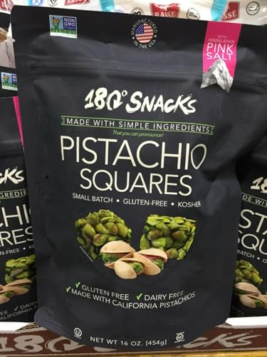 Fakhri - Cuadrados de pistacho, aperitivo dulce de nuez premium, 454 g