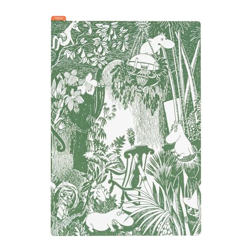 Hobonichi Techo Accessories Moomin: Hobonichi Pencil Board for A5 Size (Jungle Game)