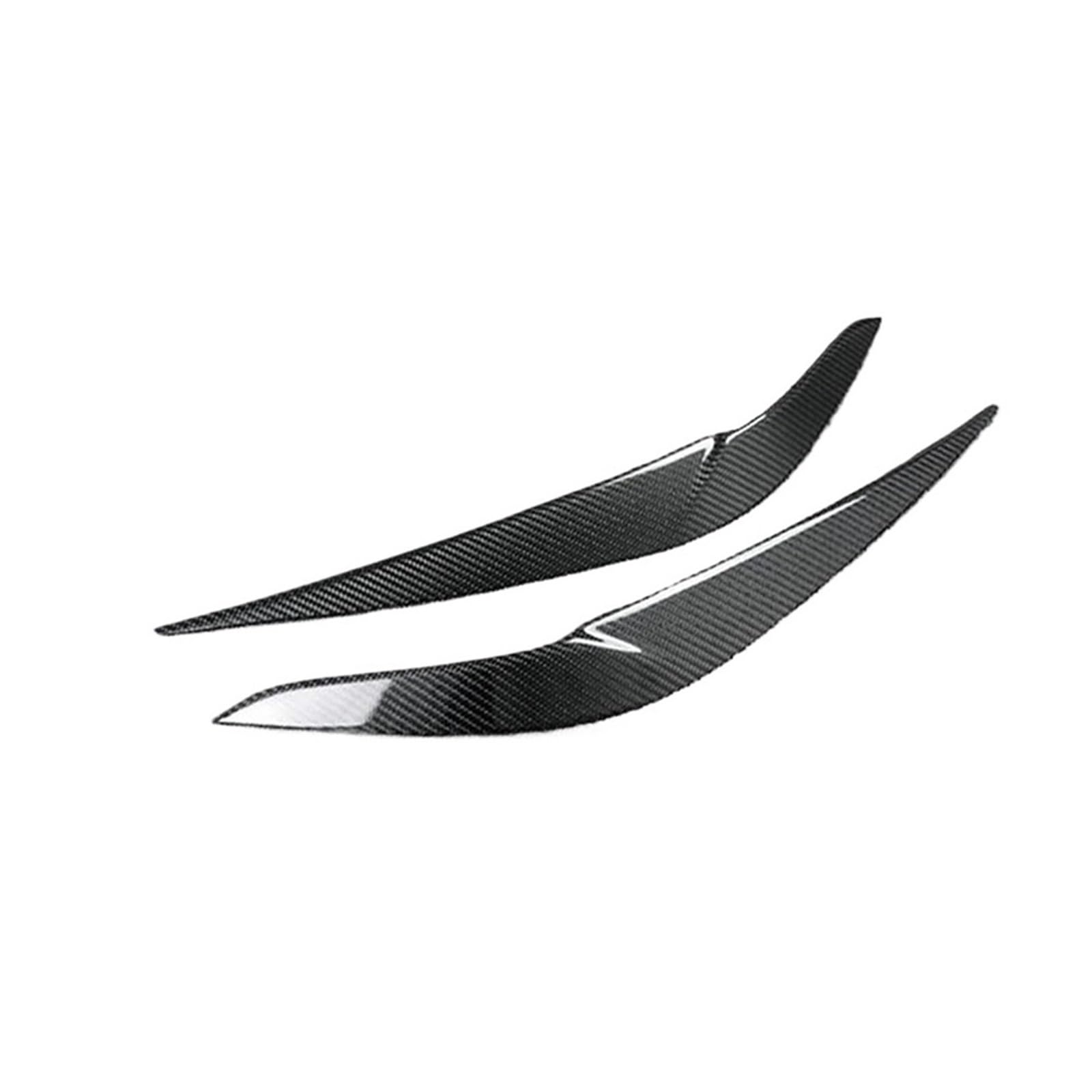 tuyda Car Decorative Front Lamp Eyebrow Sticker,Fit For X1 F48 20i Sdrive 25i Xdrive 2016-2019 Headlight Cover Eyelid Headlight Eyebrow Overlay ﻿