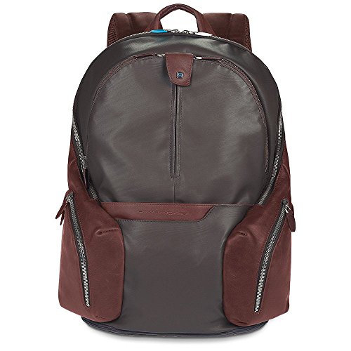 Preisvergleich Produktbild Piquadro Rucksack, 43.5 cm, 11 Liter, Braun