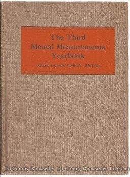 Hardcover Third Mental Measurements Yearbook Book