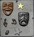 Miscellaneous 585 Candy Molds 8" x 9" / cavity size: Each mask is approximately 2.9" x 3.8" clear plastic