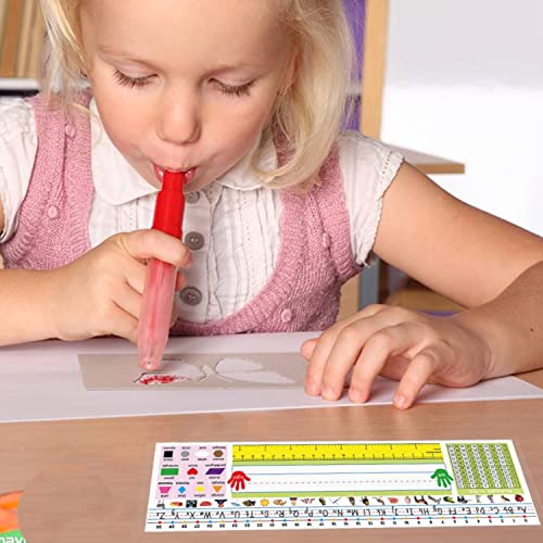 30 Pcs Nameplate Pocket Adhesive Desk Nameplates Name Tag Pocket 18.9 X 4.7Inch #TOP2