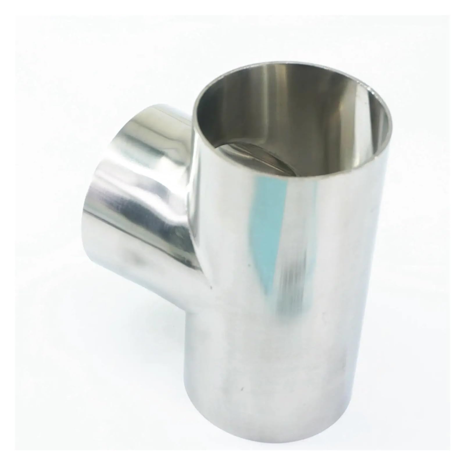 PAKMEZ 76mm 3" O/D 304 Stainless Steel Weld tee Connector Pipe Fitting