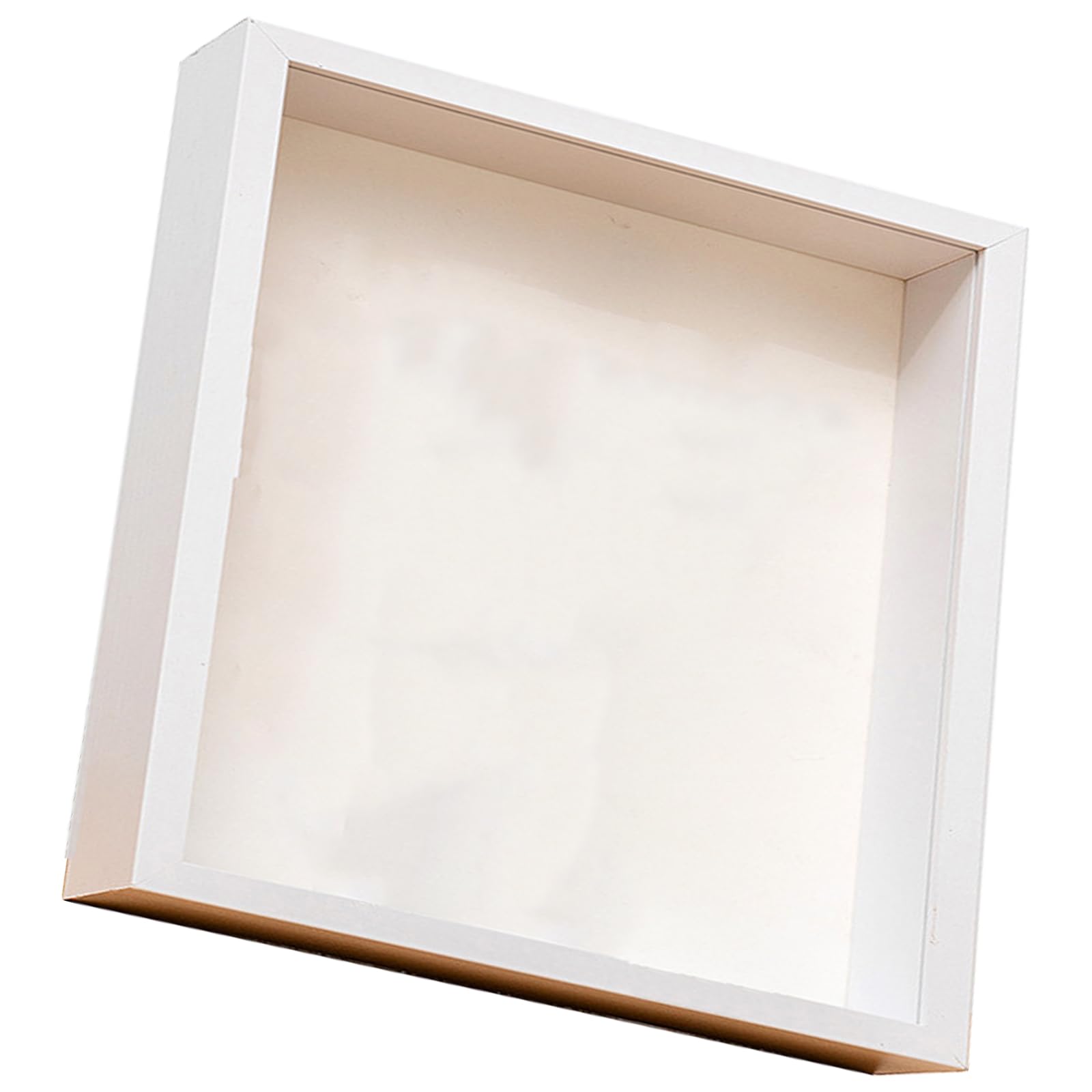 Wood Picture Frame 8/9 / 10inch with Glass Panel for Dried Flower Display Photo Holder Glass Panel