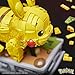 MEGA Pokemon Figure Building Toy for Adults, Motion Pikachu Collectible with Mechanized Movement