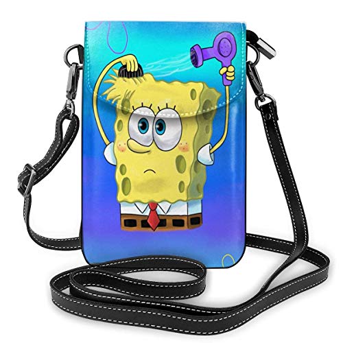 Preisvergleich Produktbild Haar Leichte kleine Umhängetaschen Leder Handy Geldbörsen Reisetasche Umhängetasche Brieftasche Mit Kreditkartenfächern