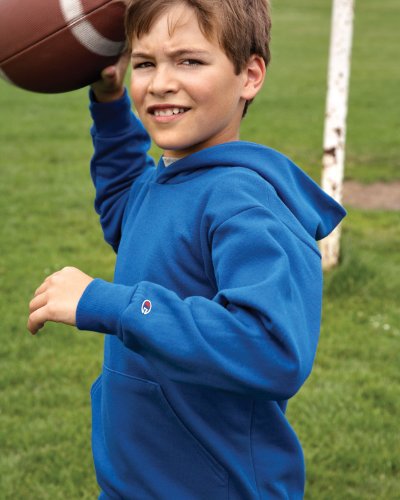 Champion Youth 9 Oz, 50/50 Pullover Hood, Navy, Xl2