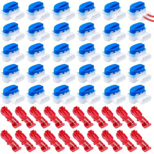 Lot de 30 connecteurs de câble étanches à 3 broches pour robot tondeuse, 314 bornes de connexion, 20 bornes de câble, connecteurs de câble pour robot tondeuse Gardena