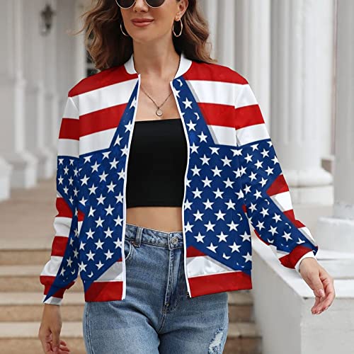 Womens Zip Varsity Jacket Vintage Casual College Baseball Jacket Coat Pullover2