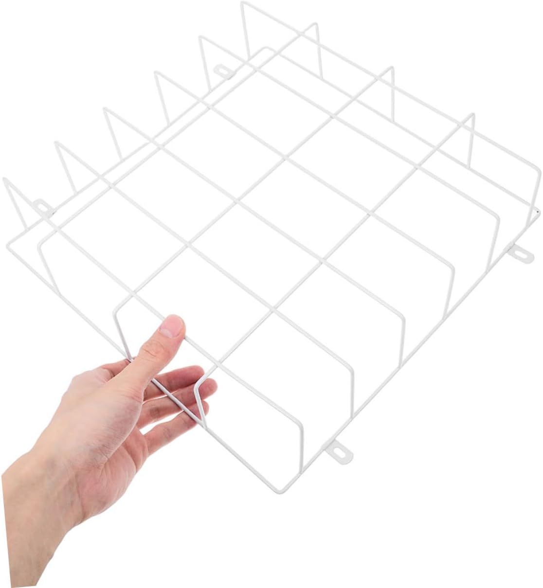 Housoutil 2pcs Exit Sign Damage Stopper Cage Emergency Light Protective Cover Wire Guard Safety Cage for Wall Mount Wire Protection