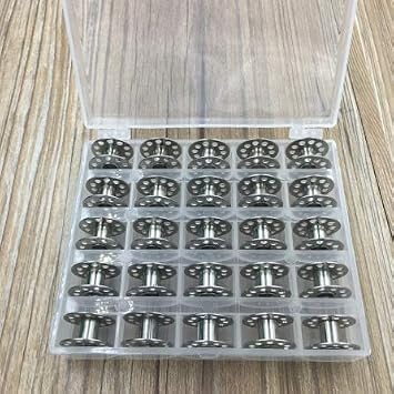 Ev Tipi Aile Dikiş Metal Masurası 25 Adet ve Saklama Kutusu