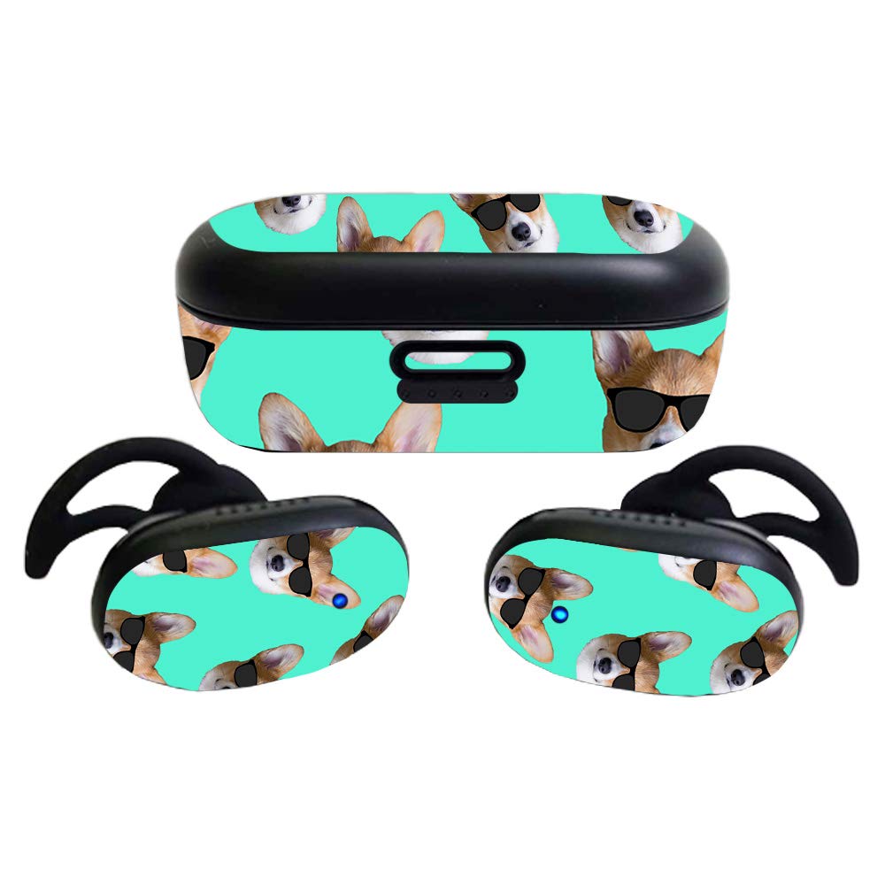 MIGHTY SKINS MightySkins Glossy Glitter Skin Compatible with Bose QuietComfort Earbuds (2020)