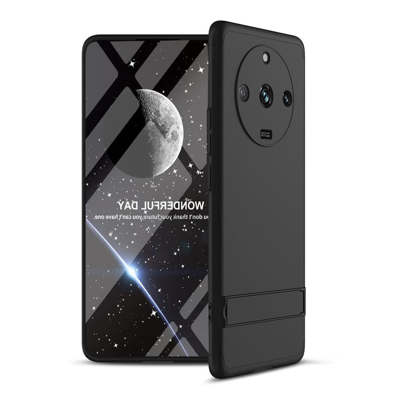 Glaslux Polycarbonate Full Body 3-in-1 Slim Fit 360 Degree Protection Hybrid Hard Bumper Back Case Cover for Realme 11 Pro/Realme 11 Pro Plus - Black (B0CM2FLB38) Amazon Price History, Amazon Price Tracker