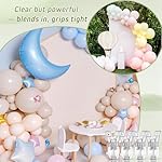 LemonRoad 16 Pcs 2.6" Clips for Balloon Arch Clear Heavy Duty 1.2" Jaw Opening Spring Clamps for Valentine's Day Balloon Arch, Tablecloth Clip, Backdrop Stand for Wedding Photography Studio Decoration - Image 3