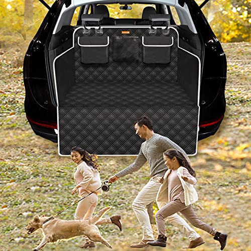 Alfheim Car Boot Liner Protector, Waterproof and Tear-proof, Washable Non-Slip Dog Seat Cover with Universal Side Protector for Car - Image 8