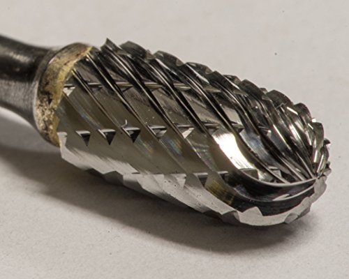 Punta de carburo sólido doble corte SC-51 1/4" x 1/2" miniatura 2
