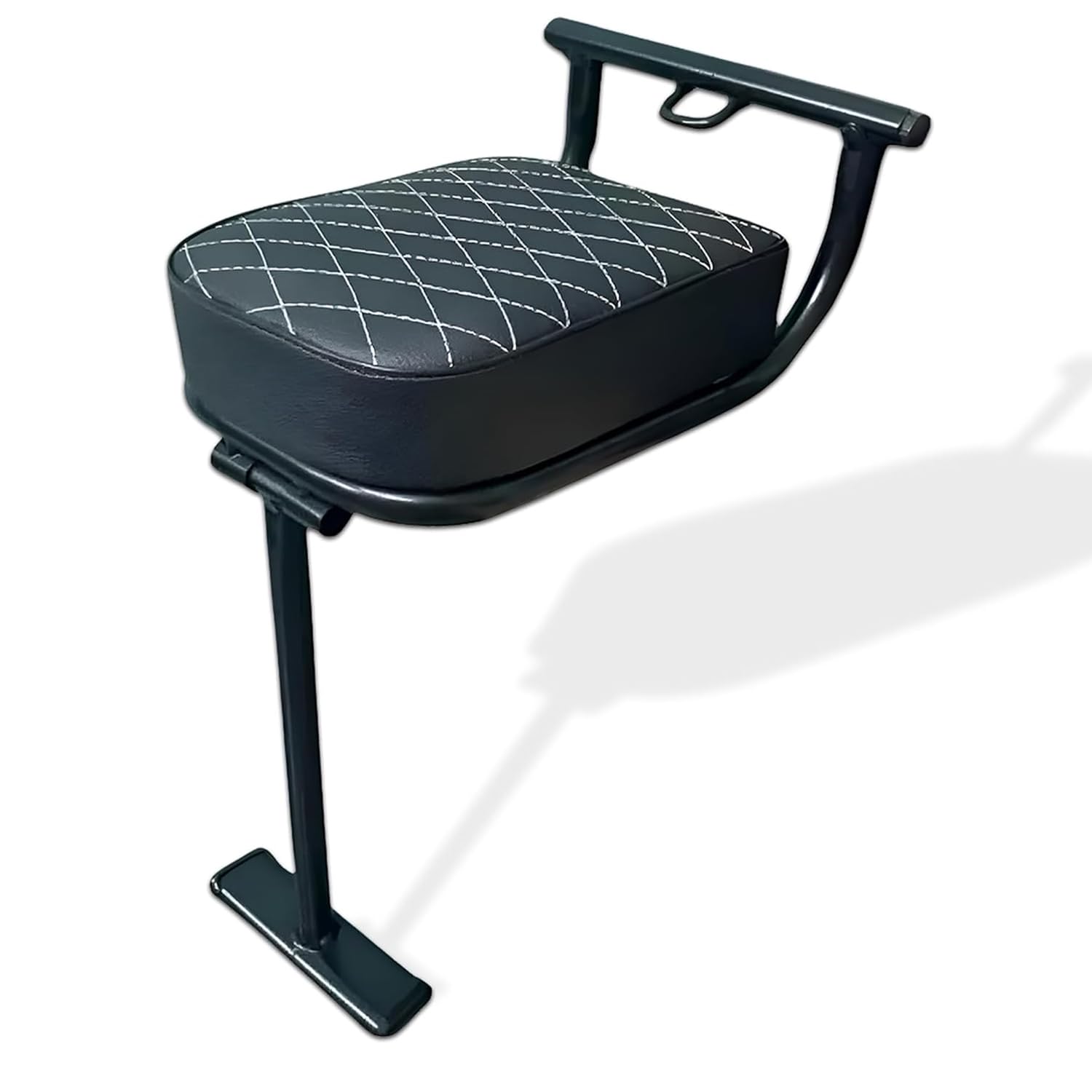 Baby Seat for Jupiter All Models, Universal Scooter Child Seat | with Handlebar, Black Diamond Quilted, Universal Fit, Child Safety Seat-image-19