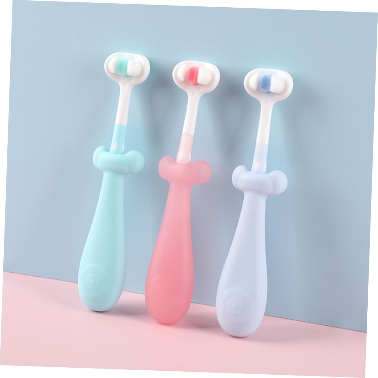 PACKOVE 5 Series Cepillo De Dientes De Cerda Dentición Tu Oral Cepillo De Dientes Infantil Cepillo De Dientes Para Cepillo De Dientes Para Bebés Tipe 3 Piezas X 5