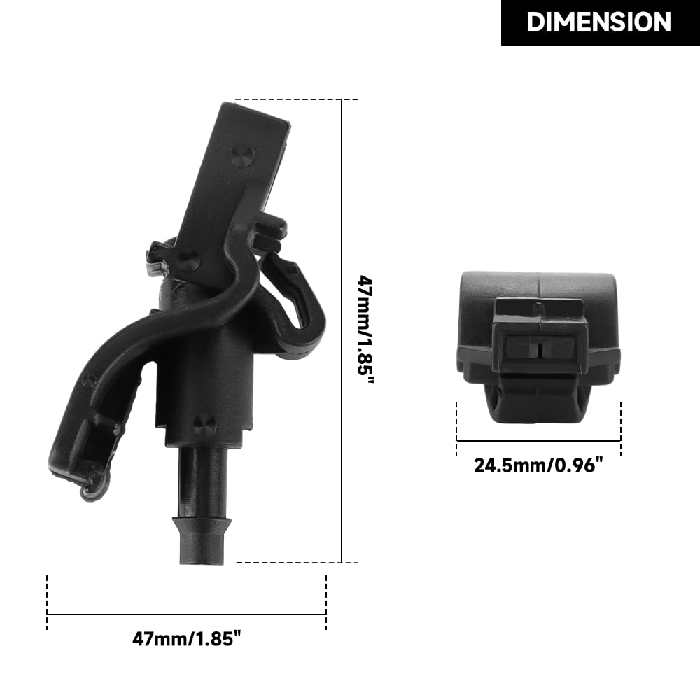 Lot De 2 Buses De Lave-glace Pour Mustang 2015-2017 FR3Z-17603-AB FR3Z17603AA