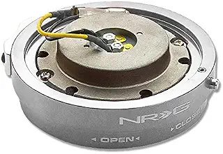 NRG SRK-400SL 薄型バージョンステアリングホイールクイックリリースキット - シルバー