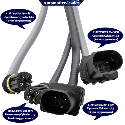 Automotive-leader 4Pcs 234-5138 234-5139 234-4876 234-4892 Upstream Downstream Oxygen O2 Sensor para