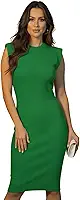 Vestido Midi Feminino Canelado Elegante Casual Muscle Tee