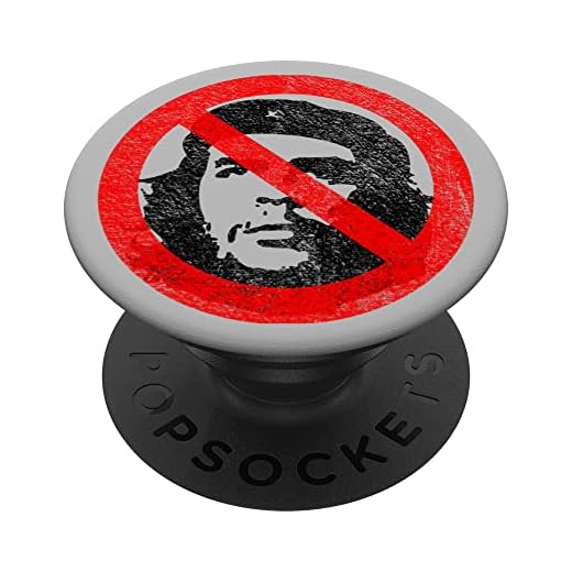 CHE GUEVARA COMUNISMO ANTIMARXISTA SOCIALISMO CUBA GRATIS PopSockets PopGrip Intercambiable