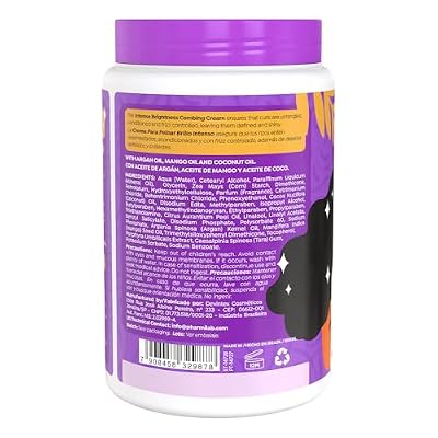 Salon Line, Hair Cream, Leave-In Cream, Maximum Shine Wavy, Curly & Coily Hair, 35.27 Oz