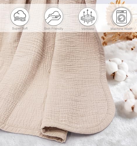 Personalized Baby Blanket for Boys and Girls,Cotton Muslin Swaddle Blankets with Custom Name and Pattern,Newborn Receiving Blanket for Baby Bath,Swaddle,Stroller,Crib - Image 3