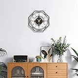 YIJIDECOR Modern Wall Clocks for Living Room Decor Small Silent Wall Clock Wall Clocks Battery Opera