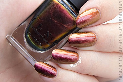 Image of ILNP Greatness - Red, Orange, Copper, Gold, Chartreuse Ultra Chrome Nail Polish