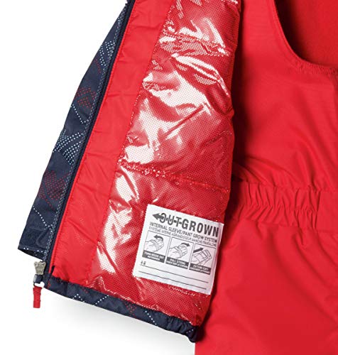 Columbia Baby Buga Set, Collegiate Navy Dotscape Print/Mountain Red, 6/12 #TOP2