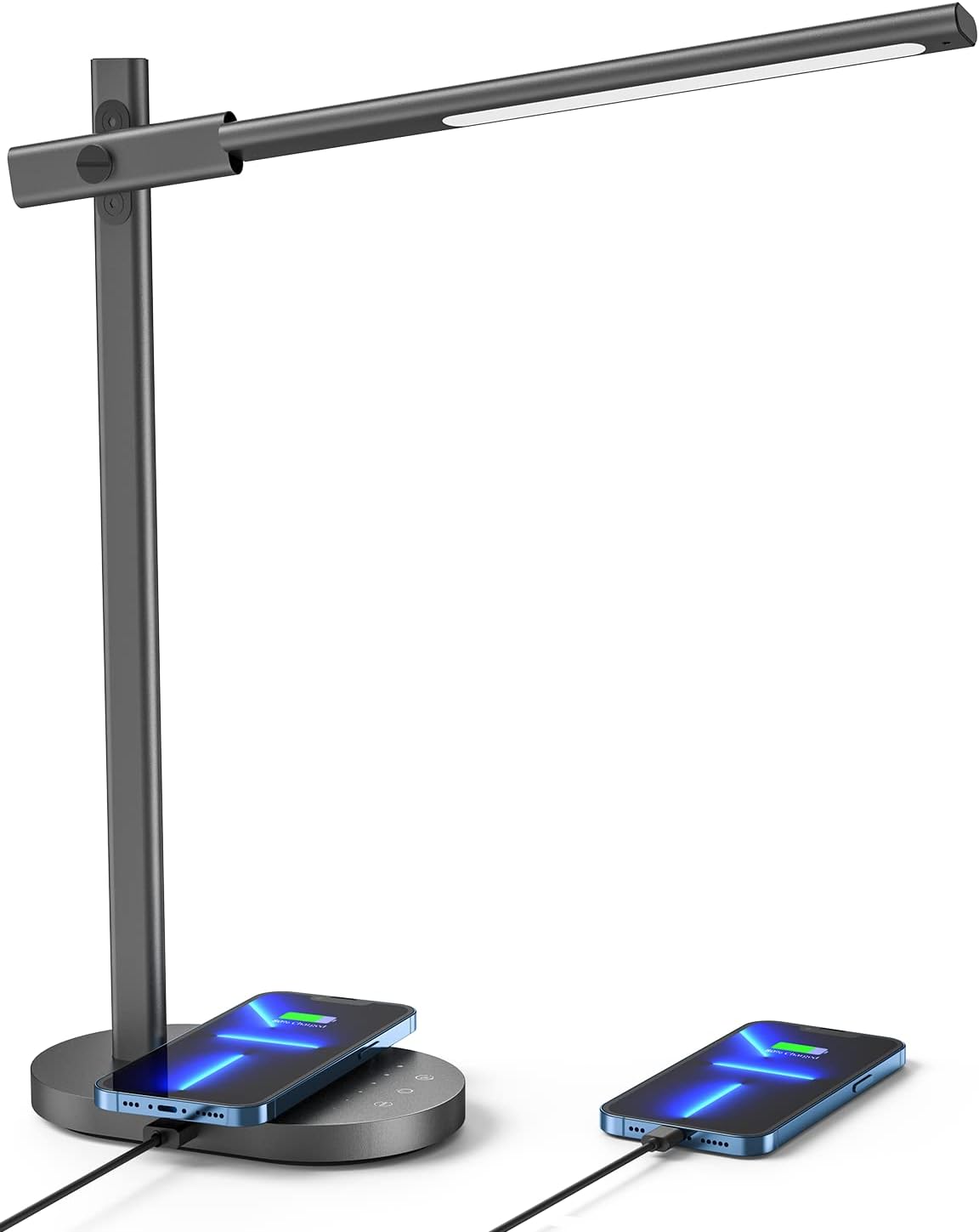 Buy MOMAX LED Desk Lamp with 10W Wireless Charger, 270° Folding Metal