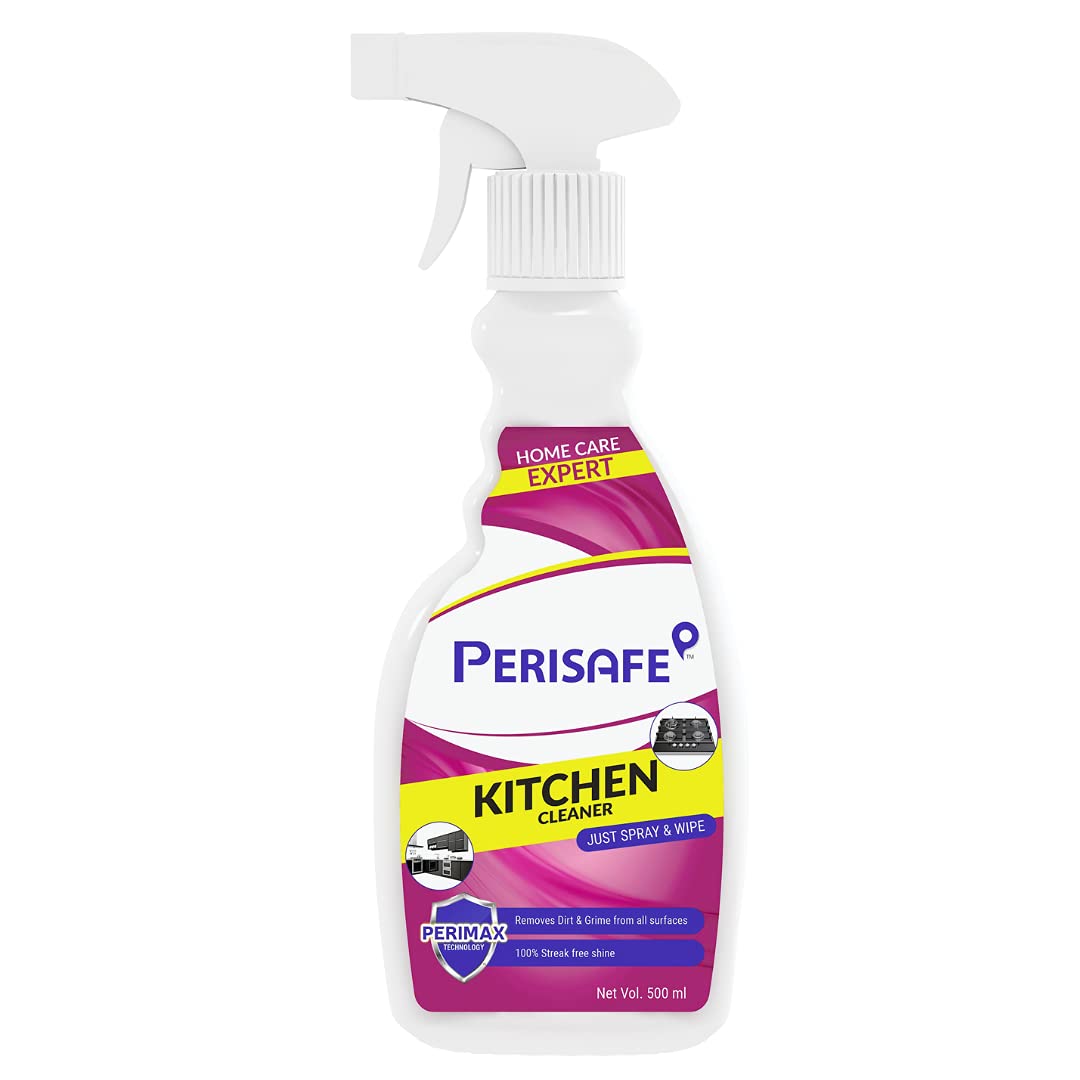 Kitchen Cleaner Spray 500ml | Powerful Formula with Perimax Technology | Kills 99.9% of germs