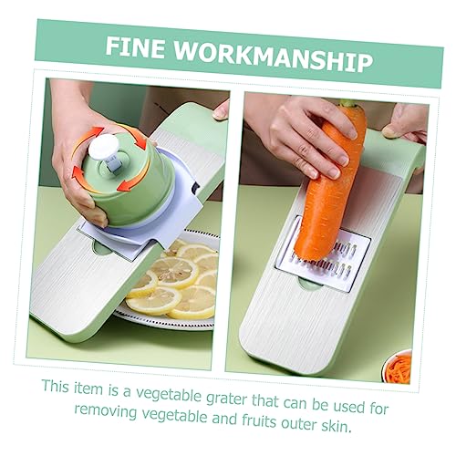 Cortador y rallador vegetal compacto para cocina miniatura 5