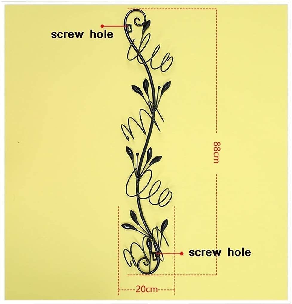 Wine Shelf Wine Holder Bottle Holder Iron Wall-Mounted Wine Rack Wall Shelf Bars Living Rooms Hotels Restaurants Decoration Shelf Storage,Bronze