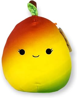 SQUISHMALLOW KellyToy - 8 Inch (20cm) - Ximena The Mango - Sassy Fruit and Vegetable Squad