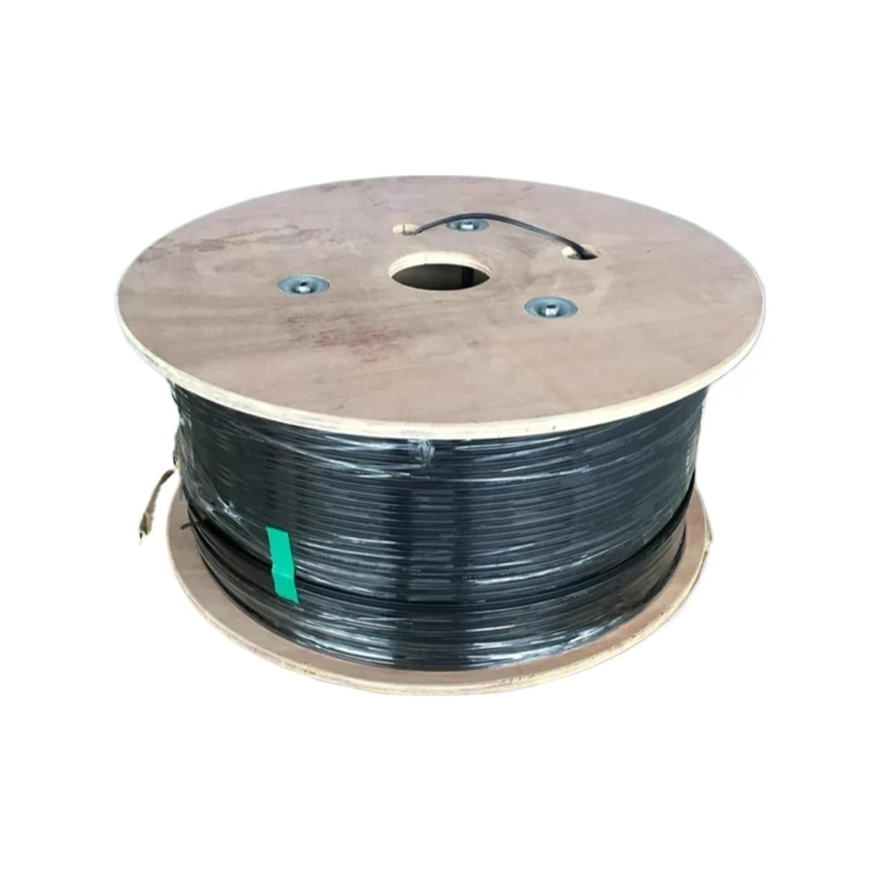CHAOMIN Câble de raccordement intérieur à fibre optique monomode - 50 m, 1/2/4 noyaux, 2 noyaux en acier, sans connecteur(White,2 Cores)