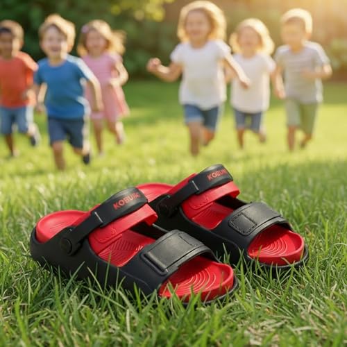 Image of KOBURG Unisex Kids Sandals| Lightweight | EVA Upper & Sole | Flexible & Comfort KS-104
