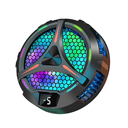 BeisDirect 27W Iluminación colorida magnética Tablet Cooler, X42 enfriamiento rápido ligero...