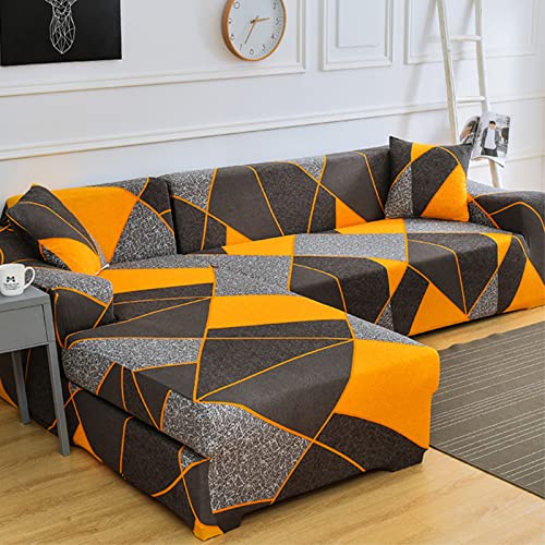 Homerich Waterdichte Sofa Kussen Slipcover Zachte Bank Slipcover Vlekbestendige Meubelbeschermer Met Elastische Botto Sofa Protector Met Multi Slipcovers Voor Sectionele Sofa A 1 zits stoel (35