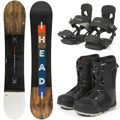 HEAD(�w�b�h) 25-26 �����Y �X�m�[�{�[�h 3�_�Z�b�g �� �o�C���f�B���O �u�[�c ABILITY M 150 154 158 �t���b�J �t���b�g���b�J�[ �X�m�{ �������K�i board-set-b-158-M-265