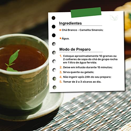 Chá Branco Orgânico Camellia Sinensis