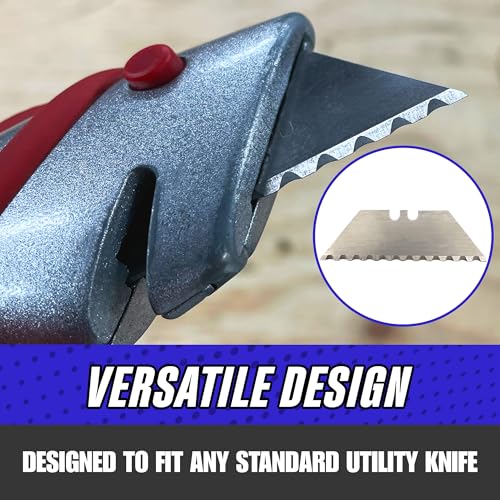 Lâminas de uso serrilhadas para todas as finalidades da Rapid Edge (10 lâminas), RT00004, Embalagem