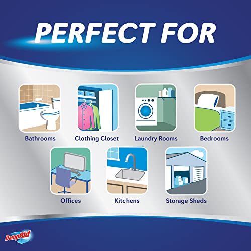 image for DampRid Refillable Moisture Absorber, 11 oz., 6-Pack – Fresh Scent M